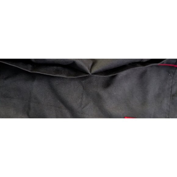 Pizza Hut Black Waist Apron Pockets Waist Half Uniform Employee Server Host Cook - Picture 3 of 5